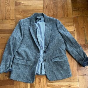 100% wool J. Crew Herringbone Blazer. Womens sz 16. Brand new, never worn.